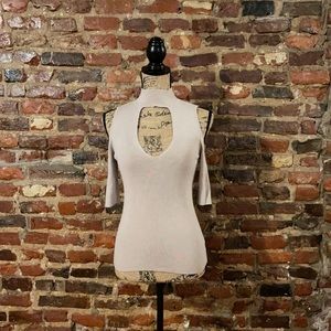 Express Cold Shoulder Top